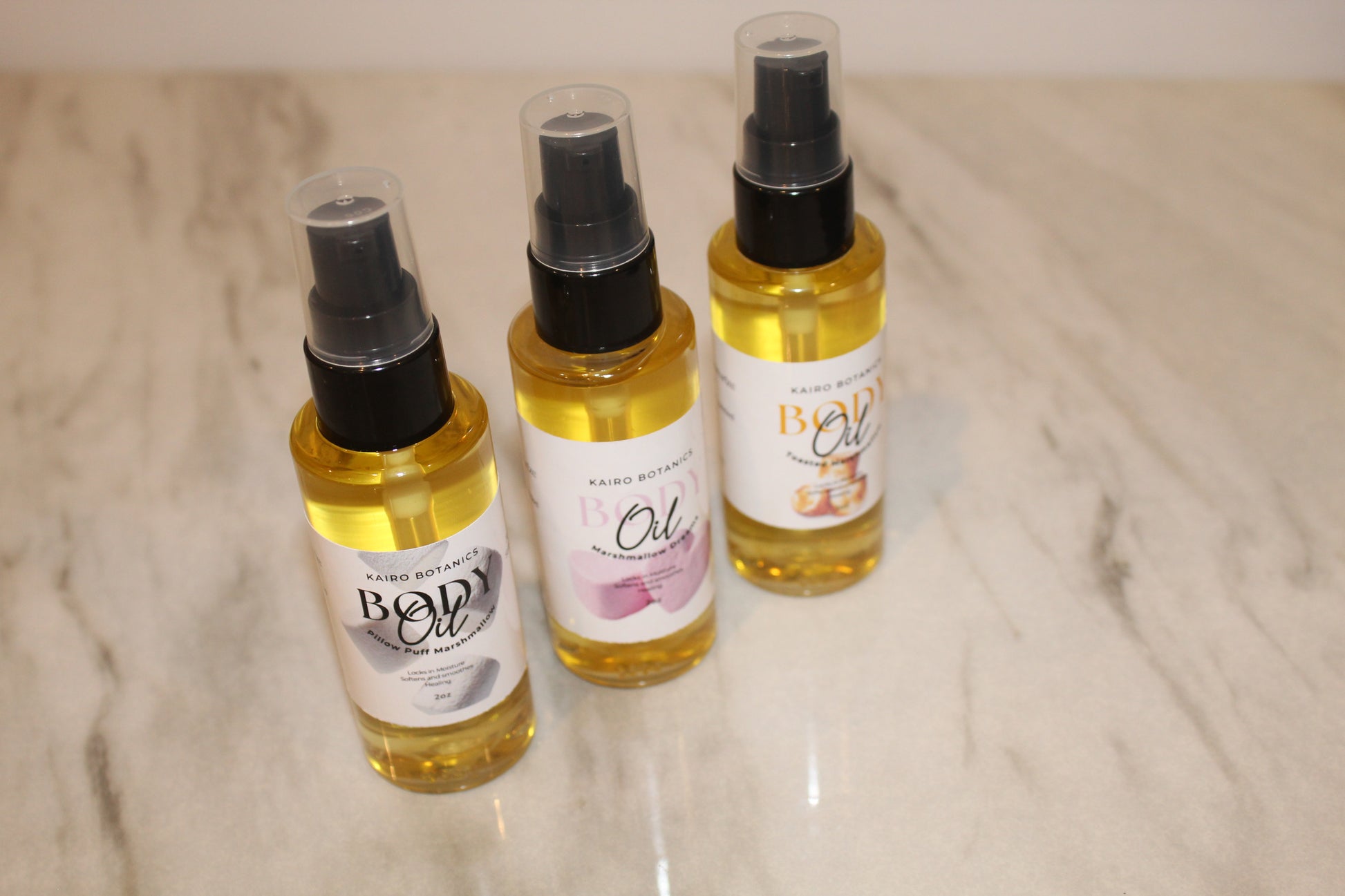 Marshmallow Trio Body Oil