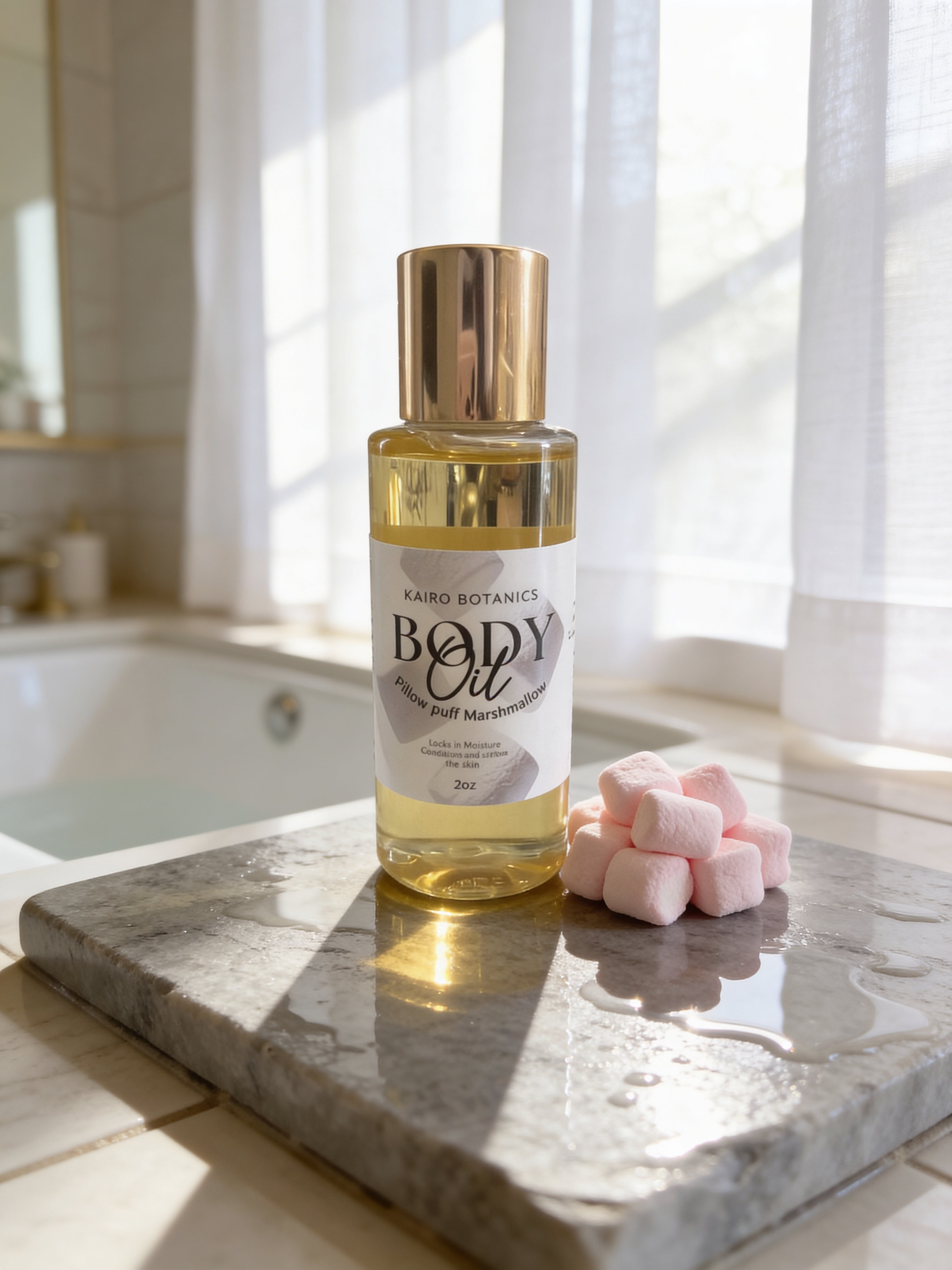 Pillow Puff Marshmallow Body Oil