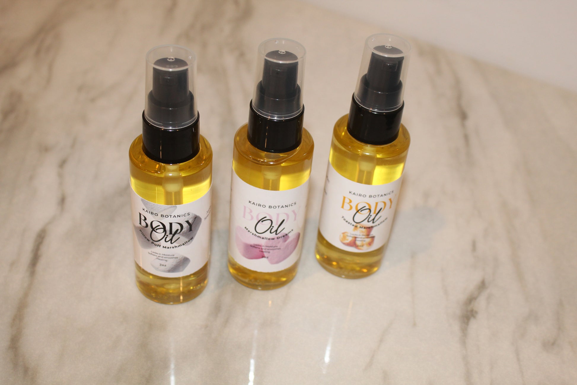 Marshmallow Trio Body Oil