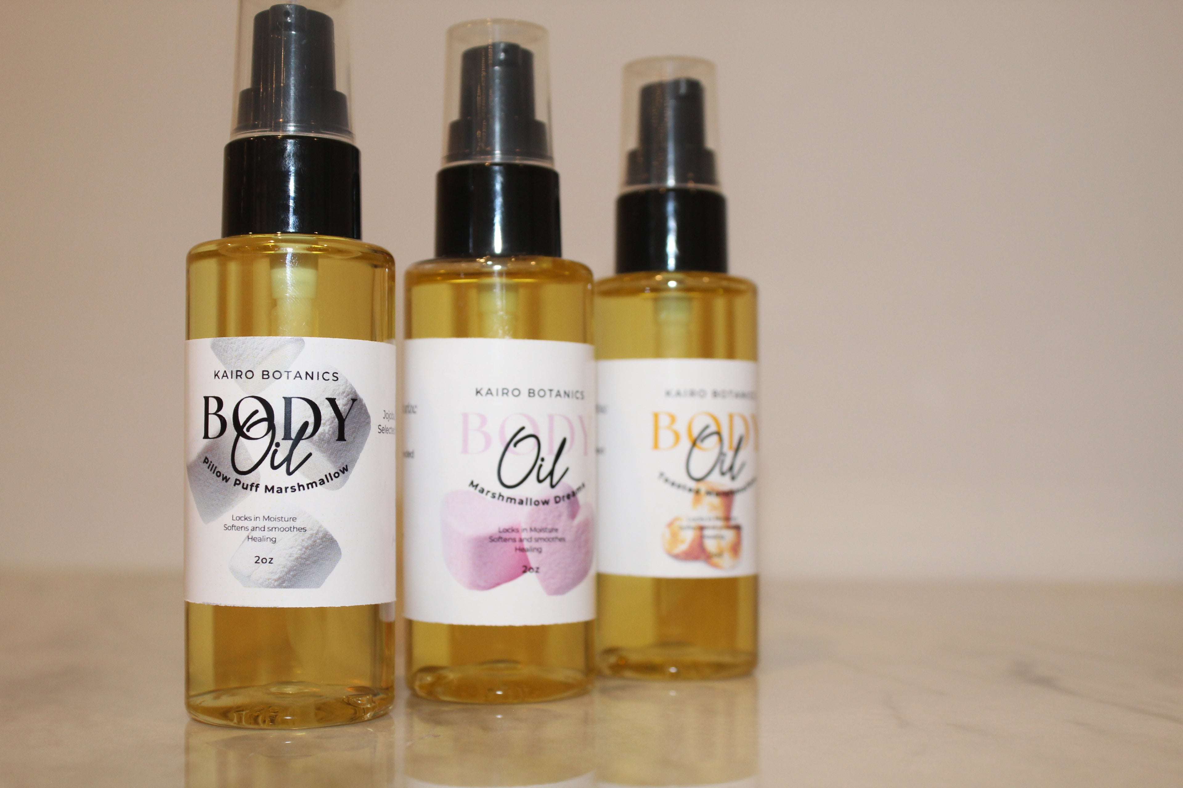 Marshmallow Trio Body Oil