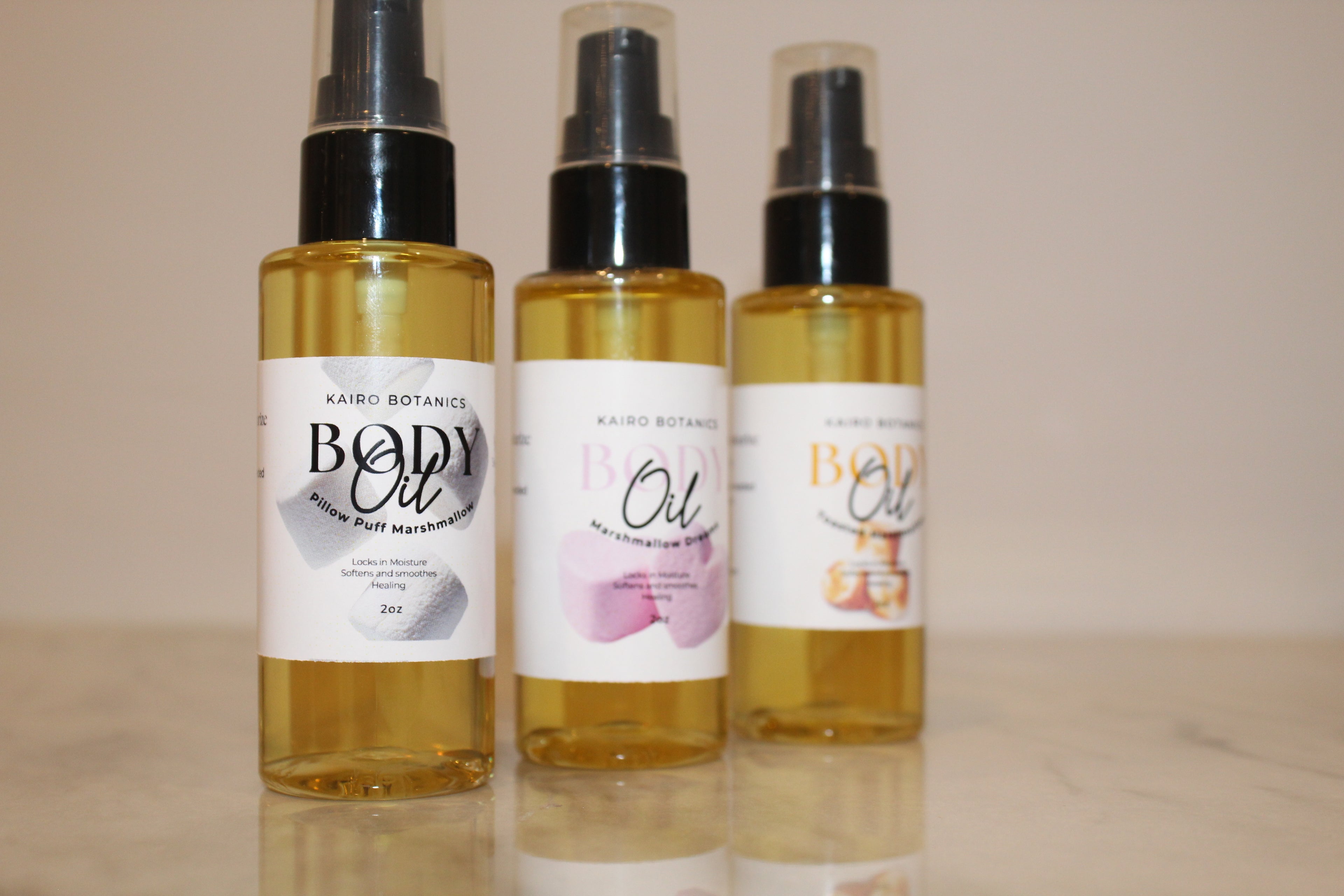 Marshmallow Trio Body Oil