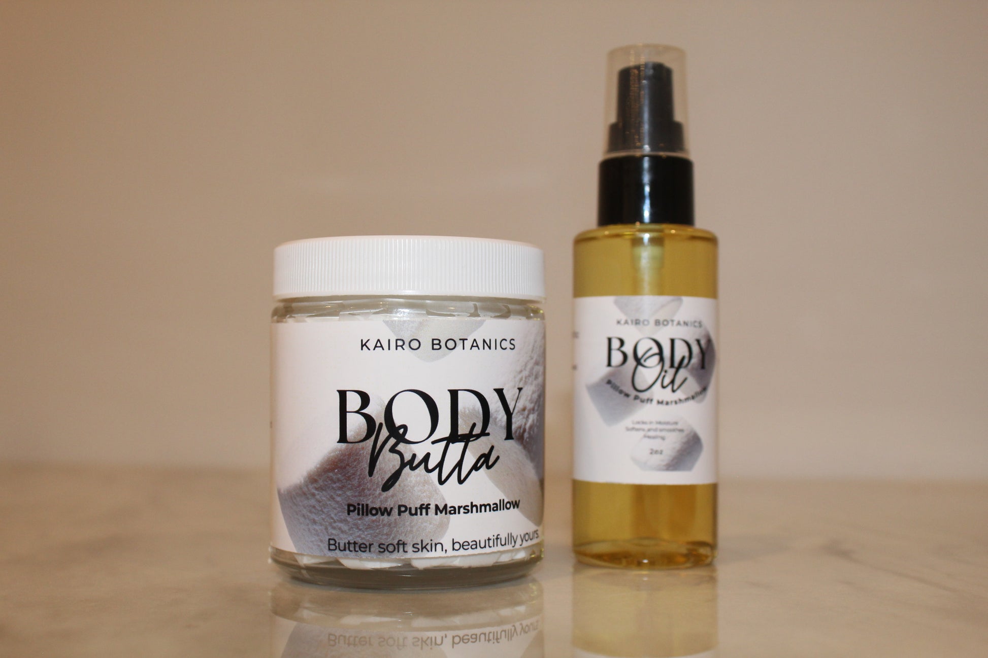 Mini Pillow Puff Marshmallow Duo