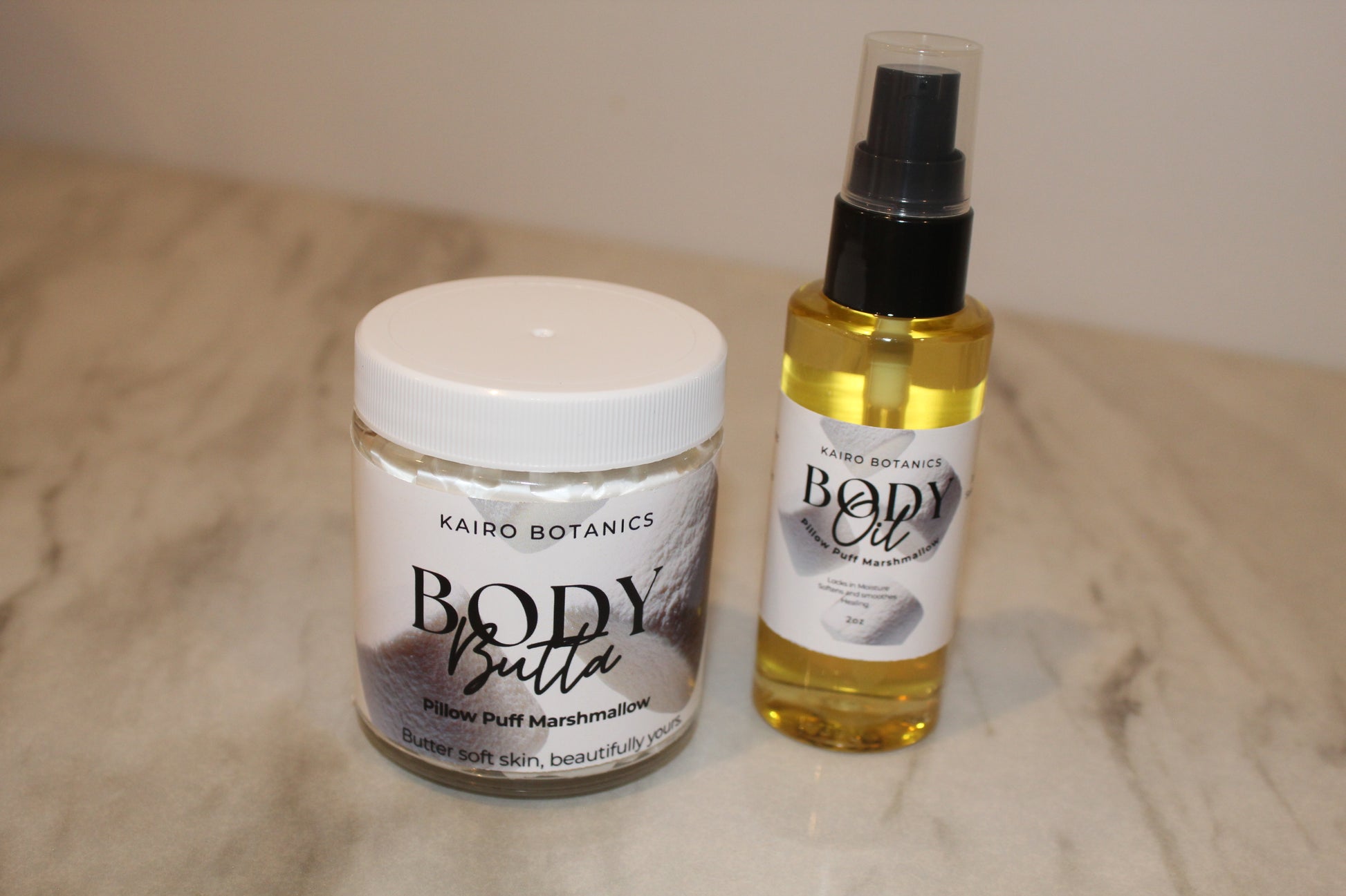 Mini Pillow Puff Marshmallow Duo