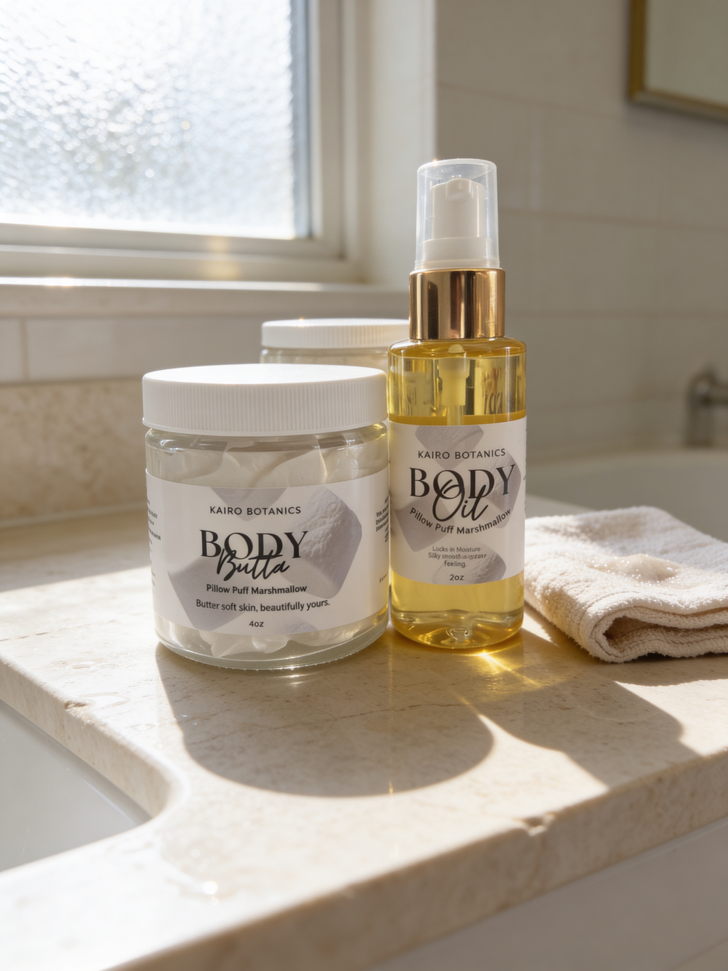 Mini Pillow Puff Marshmallow Duo